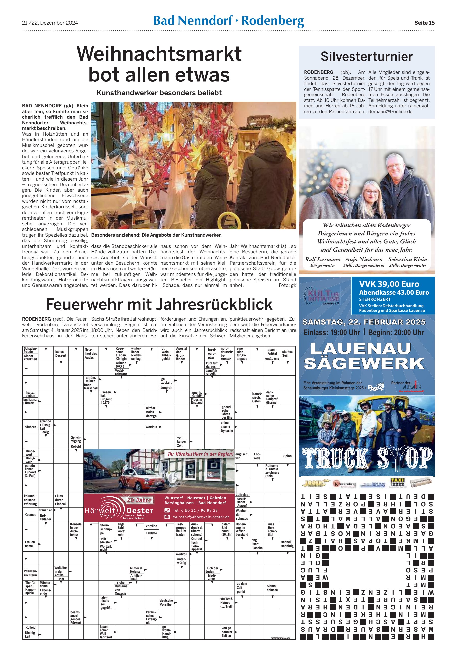 Weihnachtsmarkt allen etwas