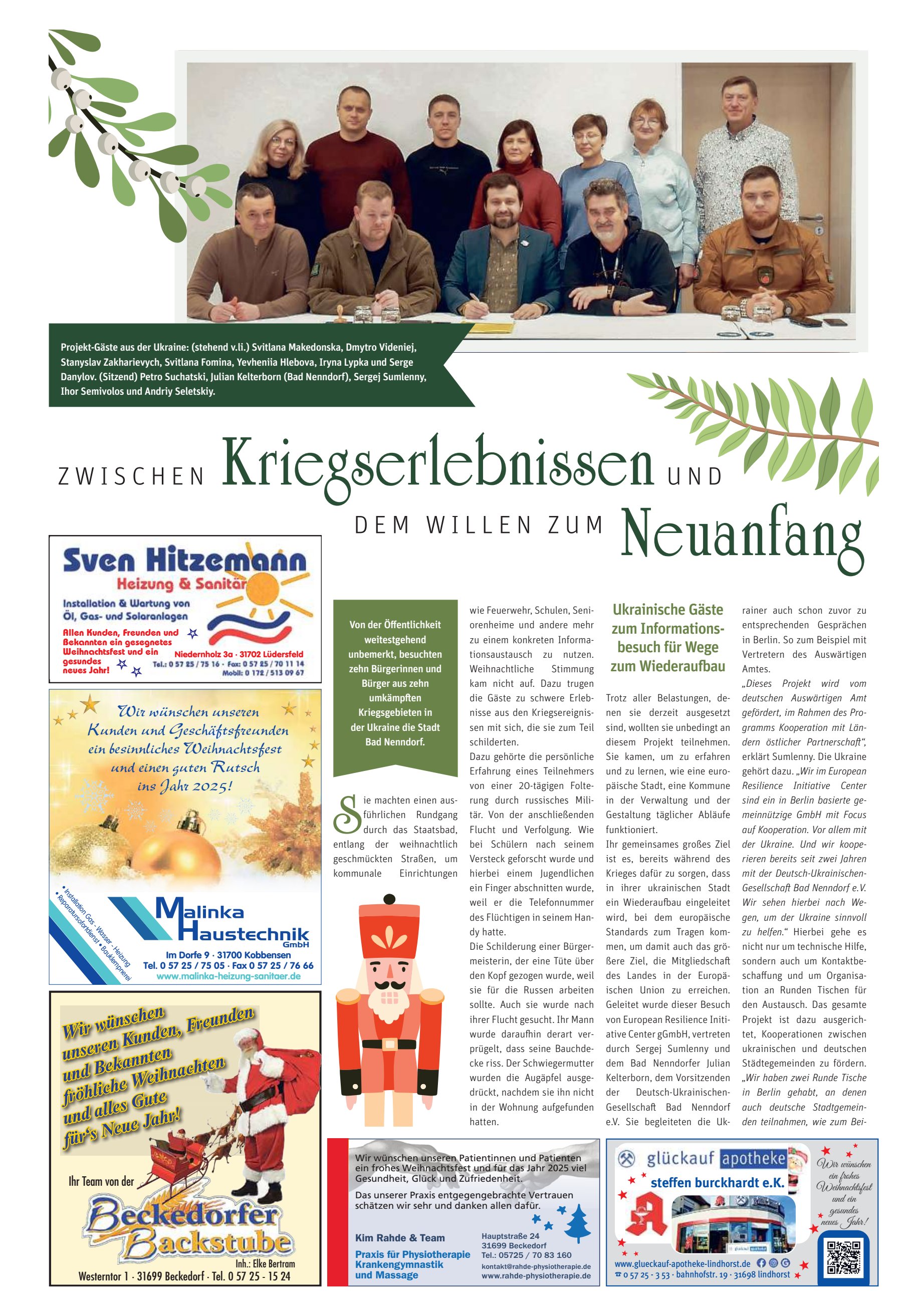 Neuanfang Kriegserlebnissen austechnik