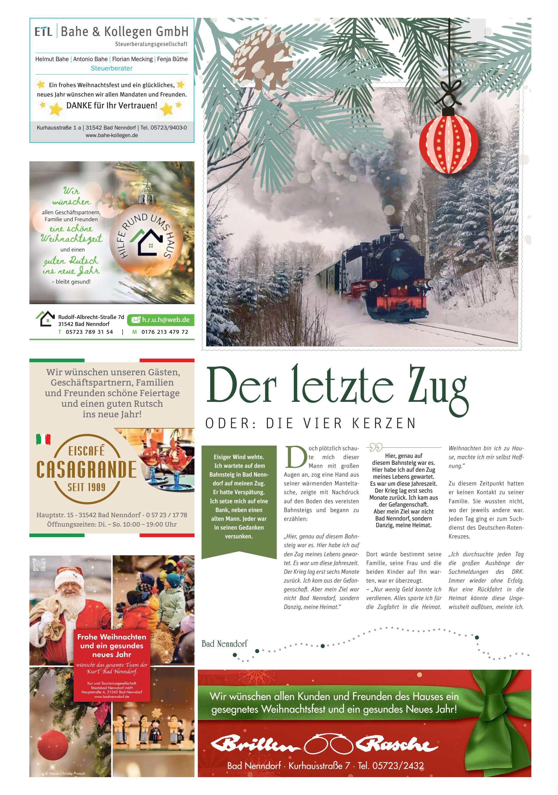 letzte Bahe Kollegen
