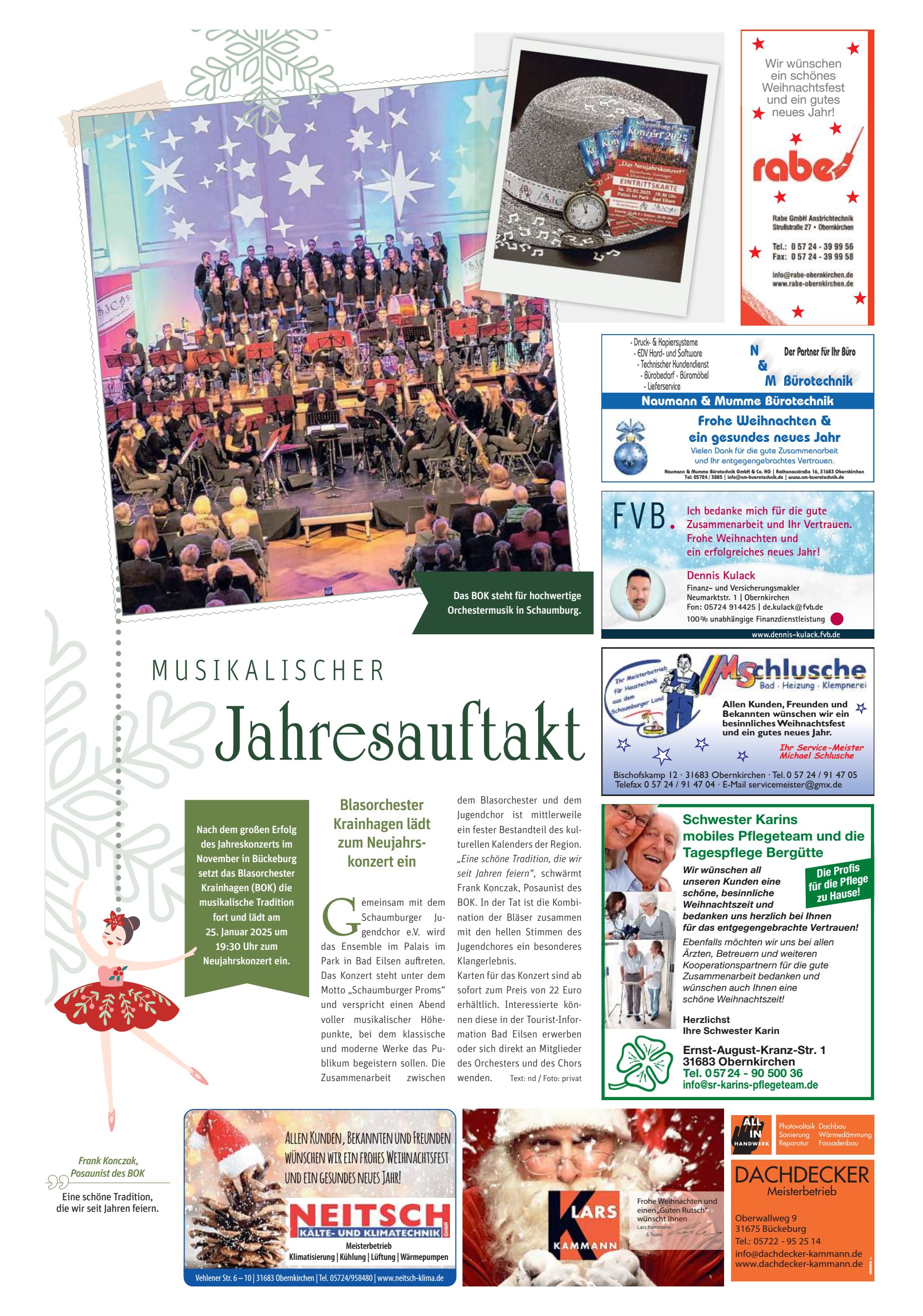 Jahresauftakt mobiles Pflegeteam