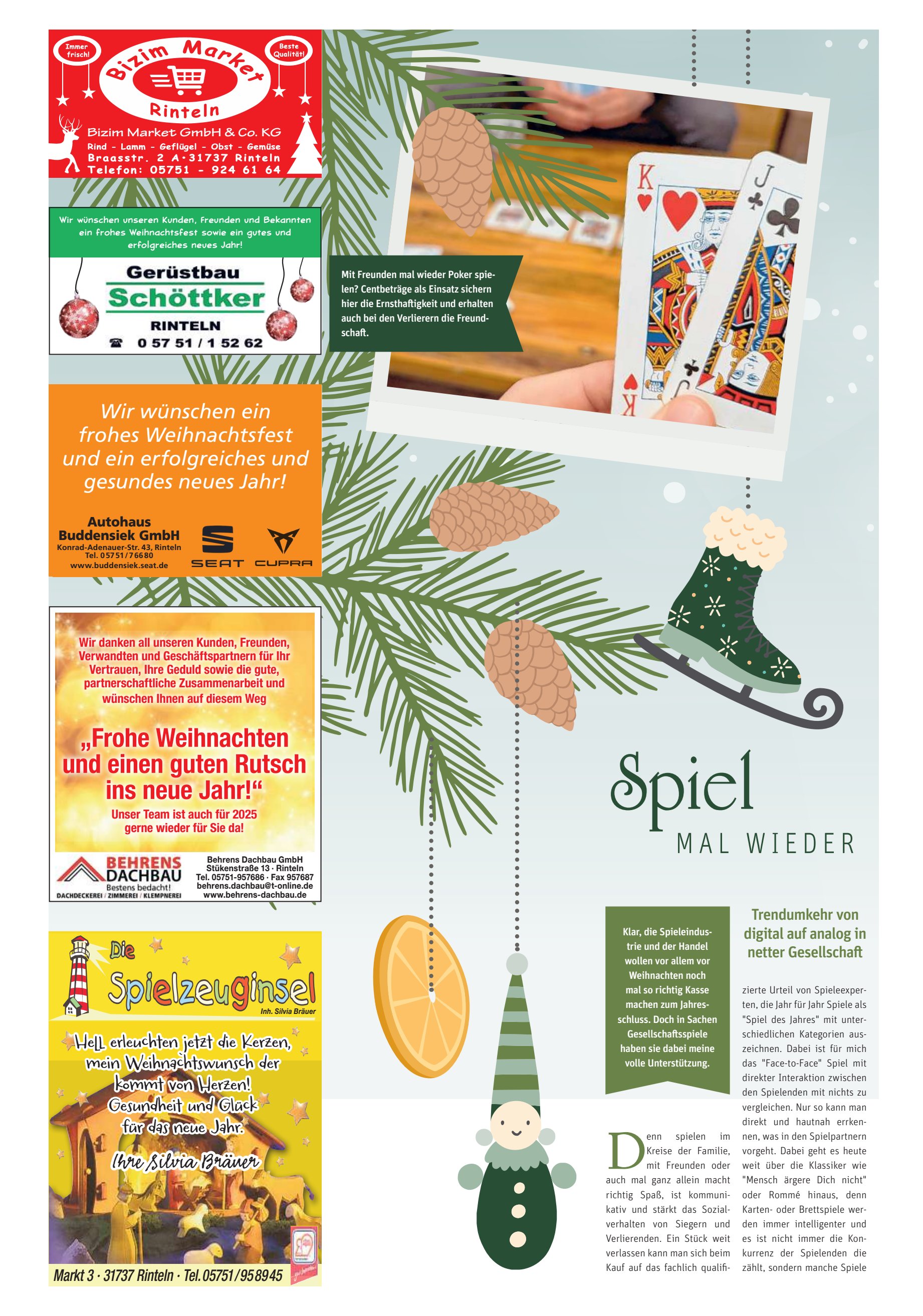 Spiel Frohe Weihnachten